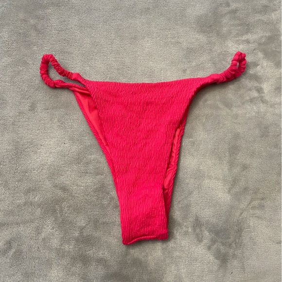 New! agua Bendita minta cheeky bikini bottoms pink 24337 - Picture 4 of 9